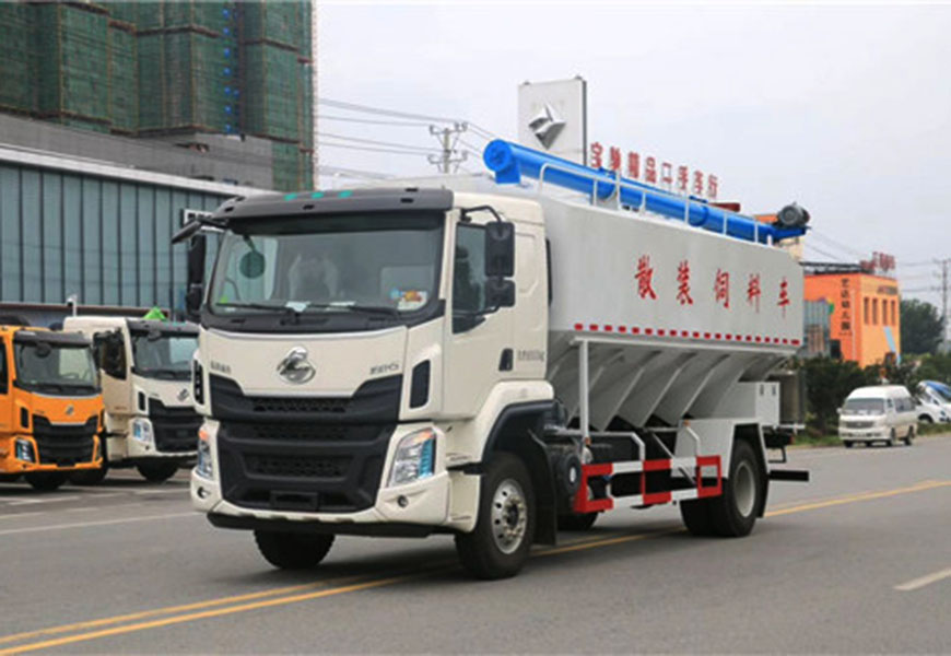 國(guó)六東風(fēng)柳汽乘龍H5(20-22方)飼料車(chē)